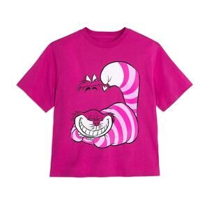 NWT Disney Parks Alice in Wonderland Cheshire Cat adult tee sz M